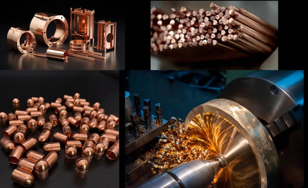 CNC Machining of Copper Parts